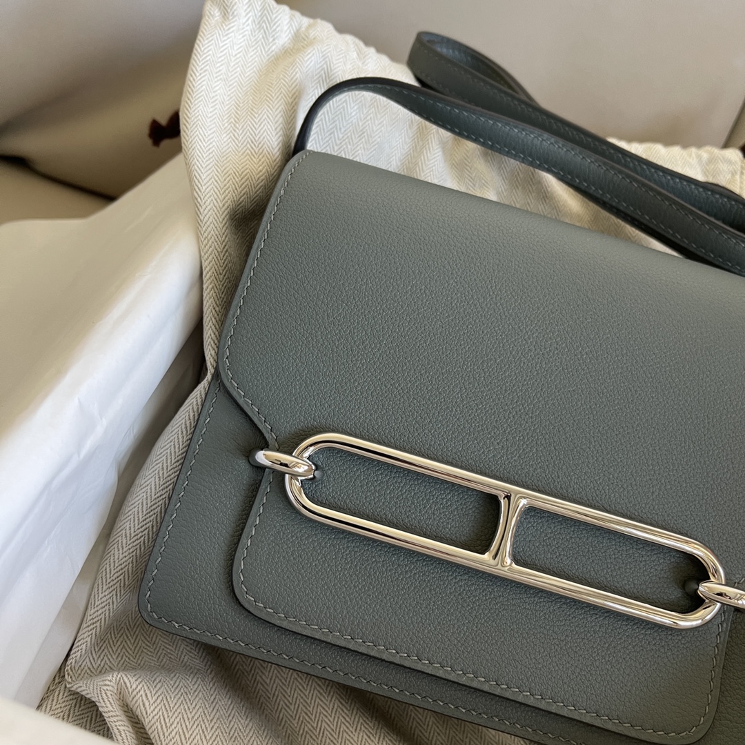 에르메스 룰리스18 아몬드그린 은장 에버컬러